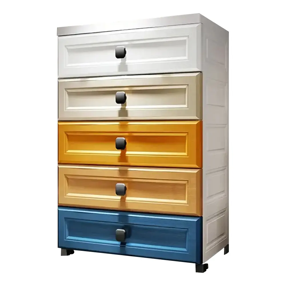 Drawers Chests with Wheels Dressers Organizer End Table Side Table Drawers Storage Cabinet for Bedroom Hallway Living Room Kids Room