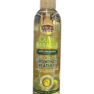 African Pride Olive Miracle Olive And Tea Tree Growth Oil Treatment 8oz