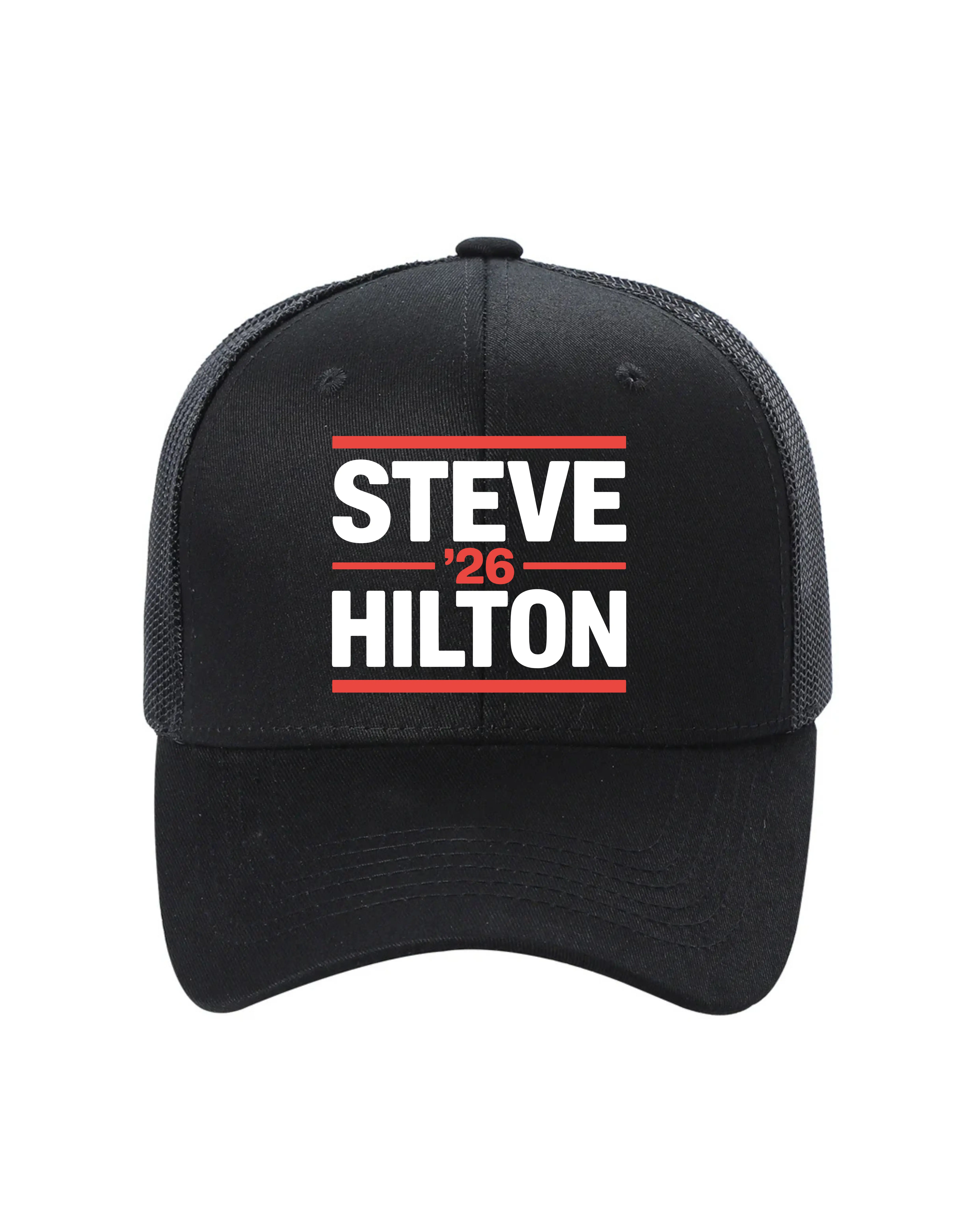 Steve Hilton 2026 Trucker Hat • Political Snapback Hat • Conservative Campaign Cap • Adjustable Mesh Back Hat • Election 2026 Apparel