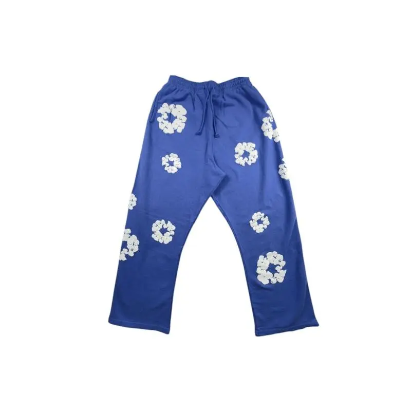 Denim Tears Men's Cotton Wreath Baggy Sweatpants Blue, from StockX Denim Tears Men's Cotton Wreath Baggy Sweatpants Blue, from StockX