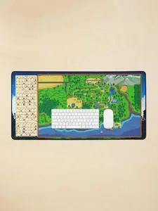 Stardew Valley - Map and Calendar Desk Mat Mouse Pad