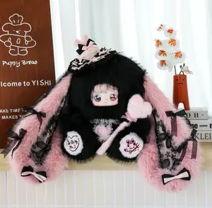Sanmi Tu-Sweet Rabbit Contract 800% Mystery Boxes Bag Pendant Bunny Plush Dolls，Soft Collectibles，Hidden Style 1/18，Surprise Styles 2/18