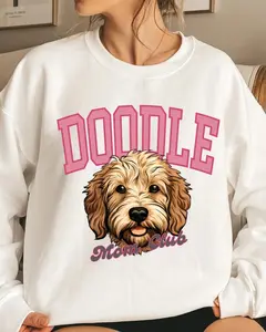 Goldendoodle Mom Club Sweatshirt ~ Sweatshirt Unisex Apparel Relaxed Fit Printed in the USA Clothing Womenswear Casual
