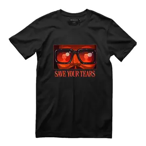 Your Vintage Gift Save Music Retro Tears Style T-Shirt