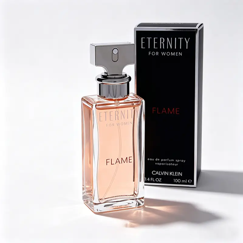 Calvin Klein Eternity Flame 3.4 oz for Women Eau de Parfum Amber Floral Fragrance