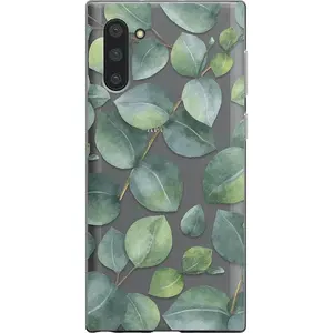 Leaf Me Alone | Green Floral Print Samsung Case