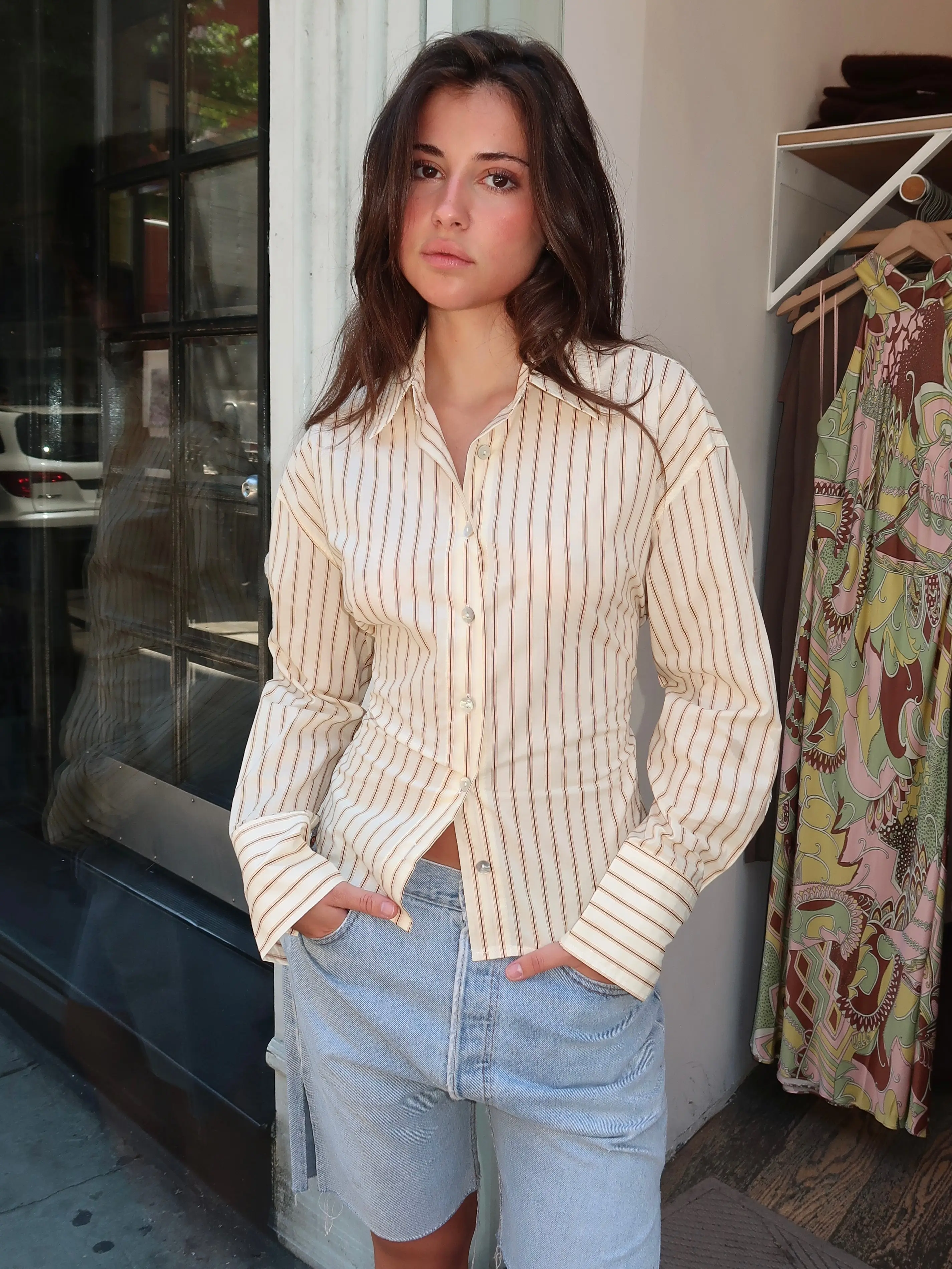 Daria Shirt in Vanilla