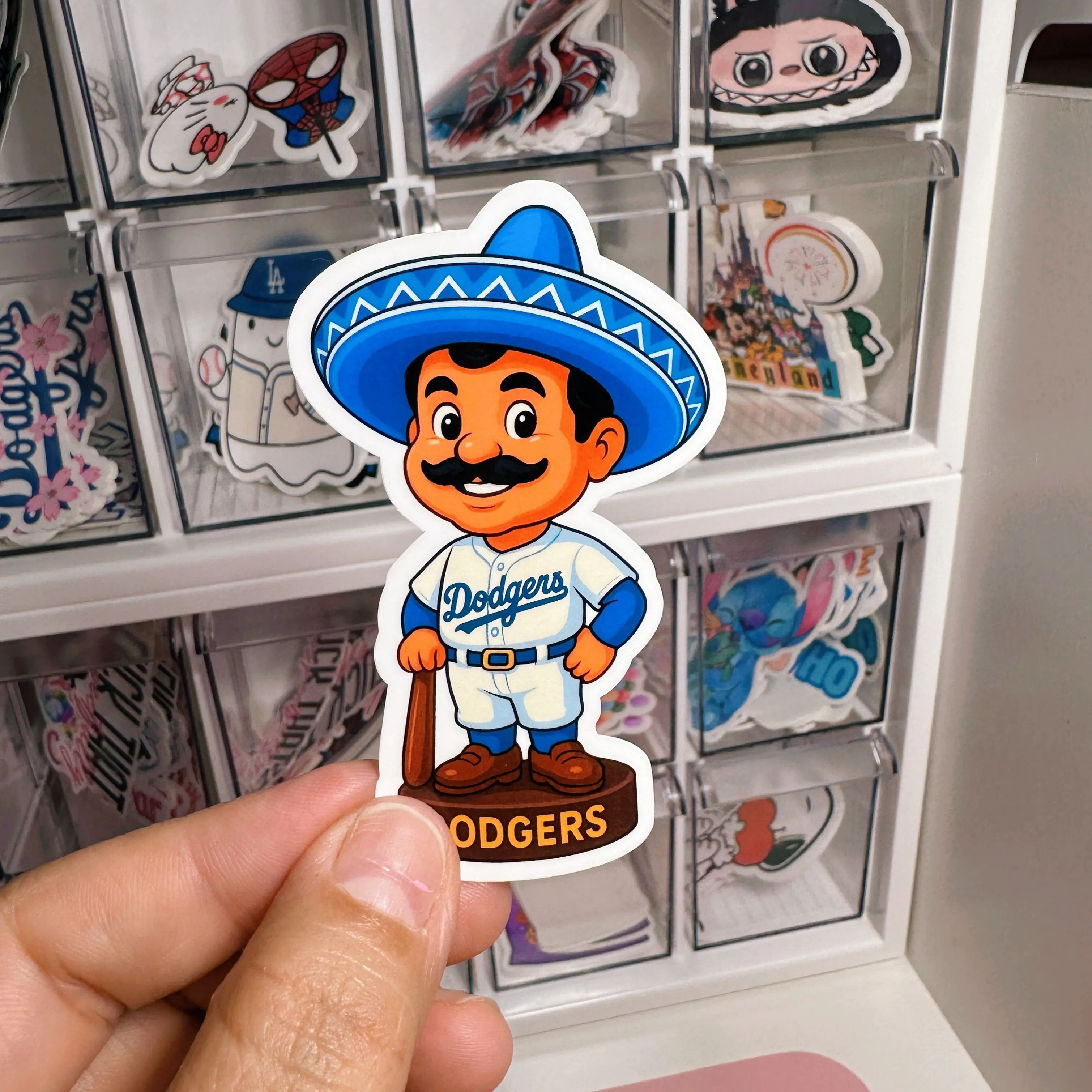 Señor Dodger Bobblehead | Sticker