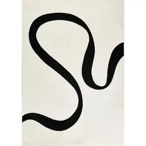 Deco Abstract Cream Rug