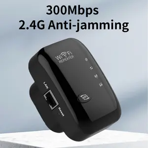 Dual-Band WiFi Extender (2.4GHz/5GHz), Signal Booster with Ethernet Port, AP & Repeater Modes, Wide Coverage for Home & Office