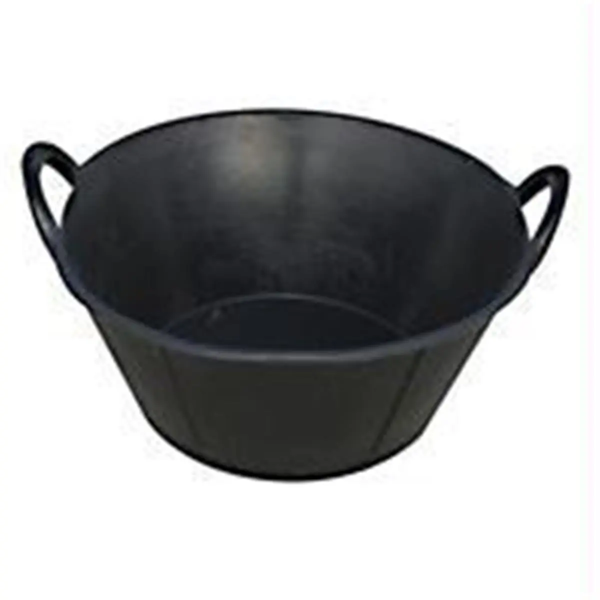 212 MAIN Soft Rubber Bucket, 6.5 Gal Carrying Bucket with Handles, Reinforced Rim for General Use - DF650D, 6.5 Gallon