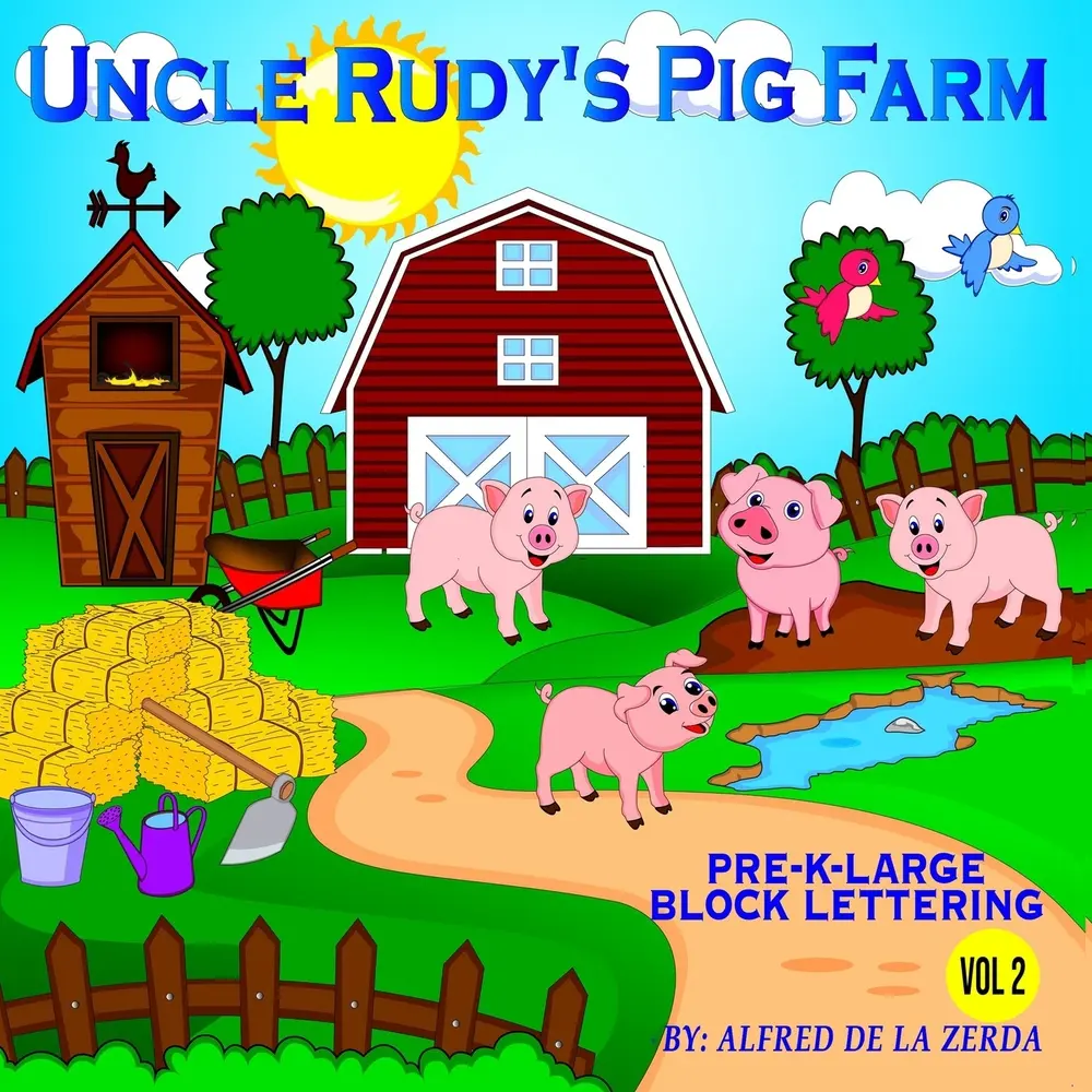 USED Book - Uncle Rudy's Pig Farm by de la Zerda, Alfred (Paperback) - english