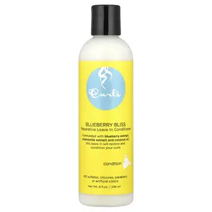 Curls Reparative Leave In Conditioner, Blueberry Bliss, 8 fl oz (236 ml)