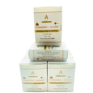 Turmeric Honey Soap Clarifying & Brightening Soap for All Skin Types