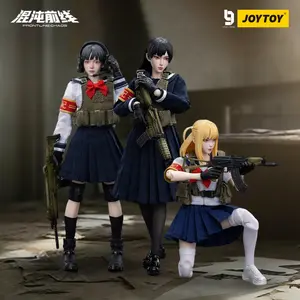 JOYTOY LEVEL NINE 1/12 Action Figures Anime 16.5cm FRONTLINE CHAOS AMY DORA  XENA Toyset