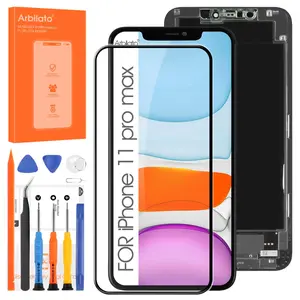 Screen for iPhone 11 Pro Max Screen Replacement for iPhone A2218 LCD Screen A2161,A2220 3D Touch Display Digitizer Assembly Repair Parts（Black）