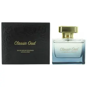 New Brand Classic Oud Women's EDP Perfume - 3.3oz/3.4oz Newly Boxed, Floral & Fruit-Flavored Perfumed Oud Women's Fragrance with Damask Rose, Raspberry Pear Notes, Floral Women's Fragrance