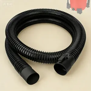 Industrial-Grade Replacement Vacuum Hose, 1-7/8 in x 7 ft Wet Dry Vac Attachment, Compatible with Most Shop Vacuums, Durable Flexible Vacuum Hoses for Cleaning, Universal Fit for Wet/Dry Vacuums with 1-7/8 in Port