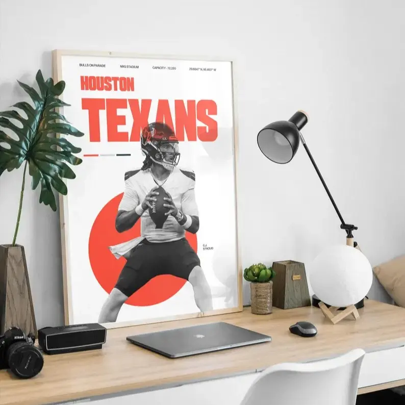 Texans NFL Poster