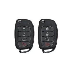 KEYS4LESS Replacement Keyless Entry Remote Flip Key Fob Compatible with 2017 2020 Sonata 4 Button Flip Key Fcc Tq8 Rke 4F25 Part Number 95430...