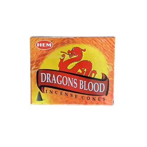 Faiza Naturals Dragons Blood Incense Cones, burn incense for positive energy, smoke cleanse, protection, natural, organic, handmade, ritual, meditation, yoga,  Scent,  Scented, Aroma,  Fragrance, Aromatherapy, holistic wellness, healing