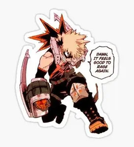 Katuski Bakugo Sticker