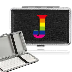 PU Cigarette Case Organizer, Cigar Box Storage, Travel Cigarette Case, Cigar Protective Cover, Portable and Durable, Fashion Container