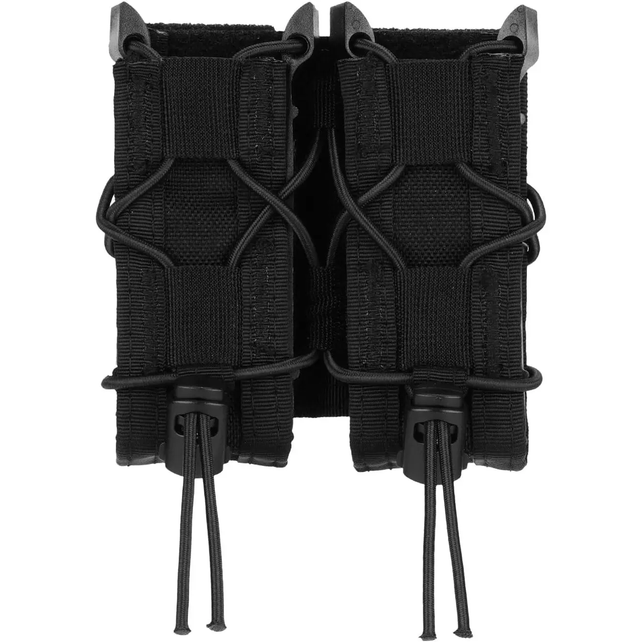 Double Magazine Holster, Universal 9MM Mag Pouch,Velcro Wrap Belt Holder for 9MM//Single/Dual Stack  Magazines Pouches