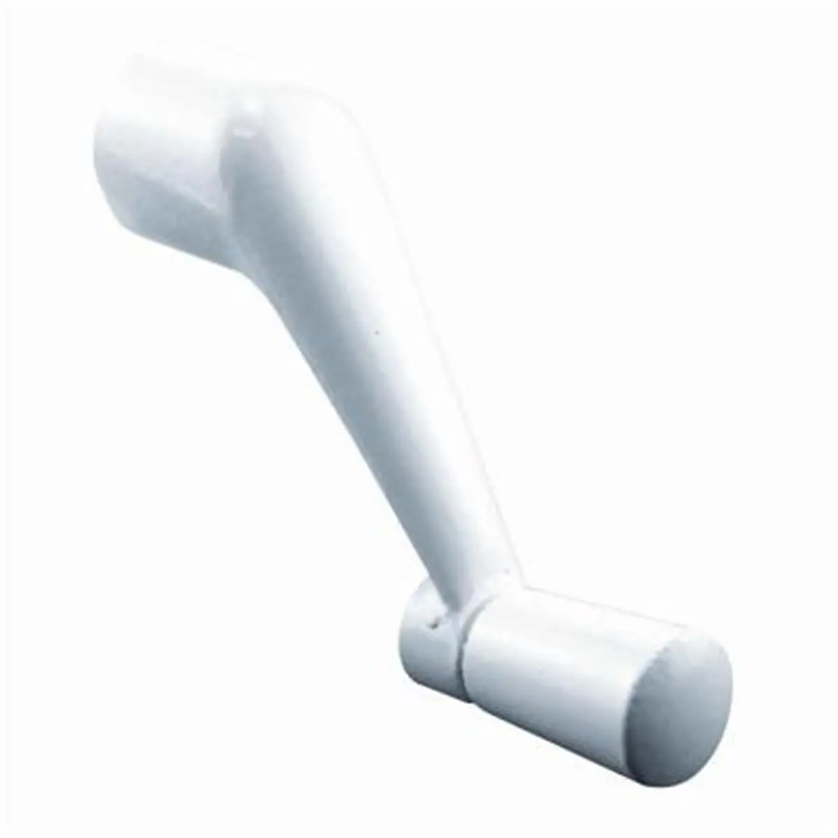 PRIME-LINE H3712 Die-Cast Zinc Casing Crank Handle, 5/16-in Size, White Finish, Sailing Water Sports Hardware