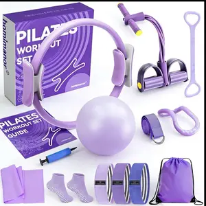 homimanor 13PCS Pilates Ring Set for Women