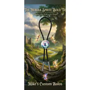 THE NEBULA SPRITE BOLO TIE