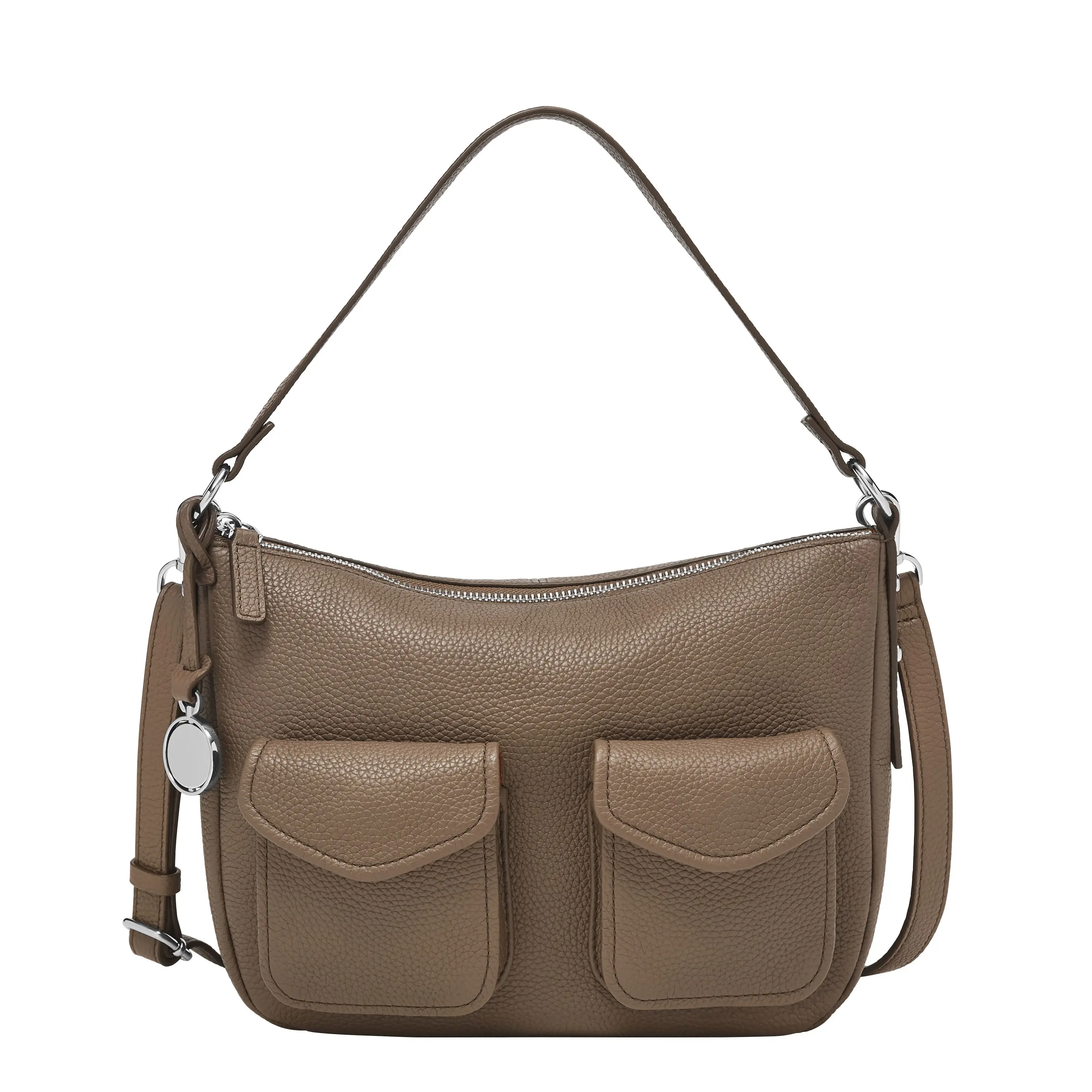 Fossil Women's Jolie Leather Cargo Crossbody Bag
