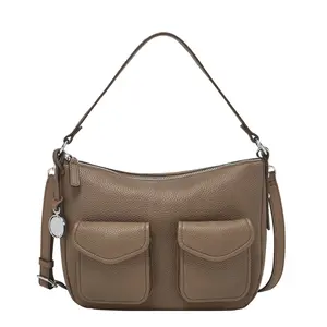 Fossil Women's Jolie Leather Cargo Crossbody Bag