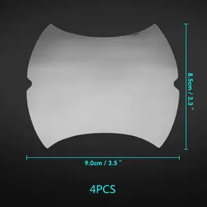 1Pcs Car Door Handle Sticker – Stylish Reflective Shield for Door Bowl Scratch Prevention