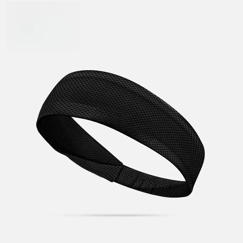 Soft Elastic Non Slip Sweat Resistant Sports Sweatband Breathable Lightweight Hair Band for Summer Running Workout