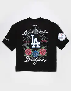 PRO STANDARD Los Angeles Dodgers Roses Mens Boxy Tee