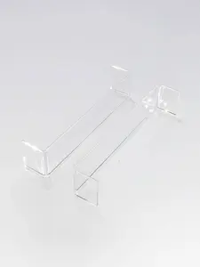Little London Slide Insert - 2pcs Long Adjustable Lucite Dividers for Drawers - Handmade Diamond Polished Organizer - Boxes & Organiser
