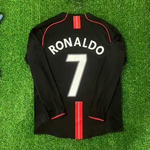 No.7 2007 Classic Winger Long Sleeve Soccer Shirt
