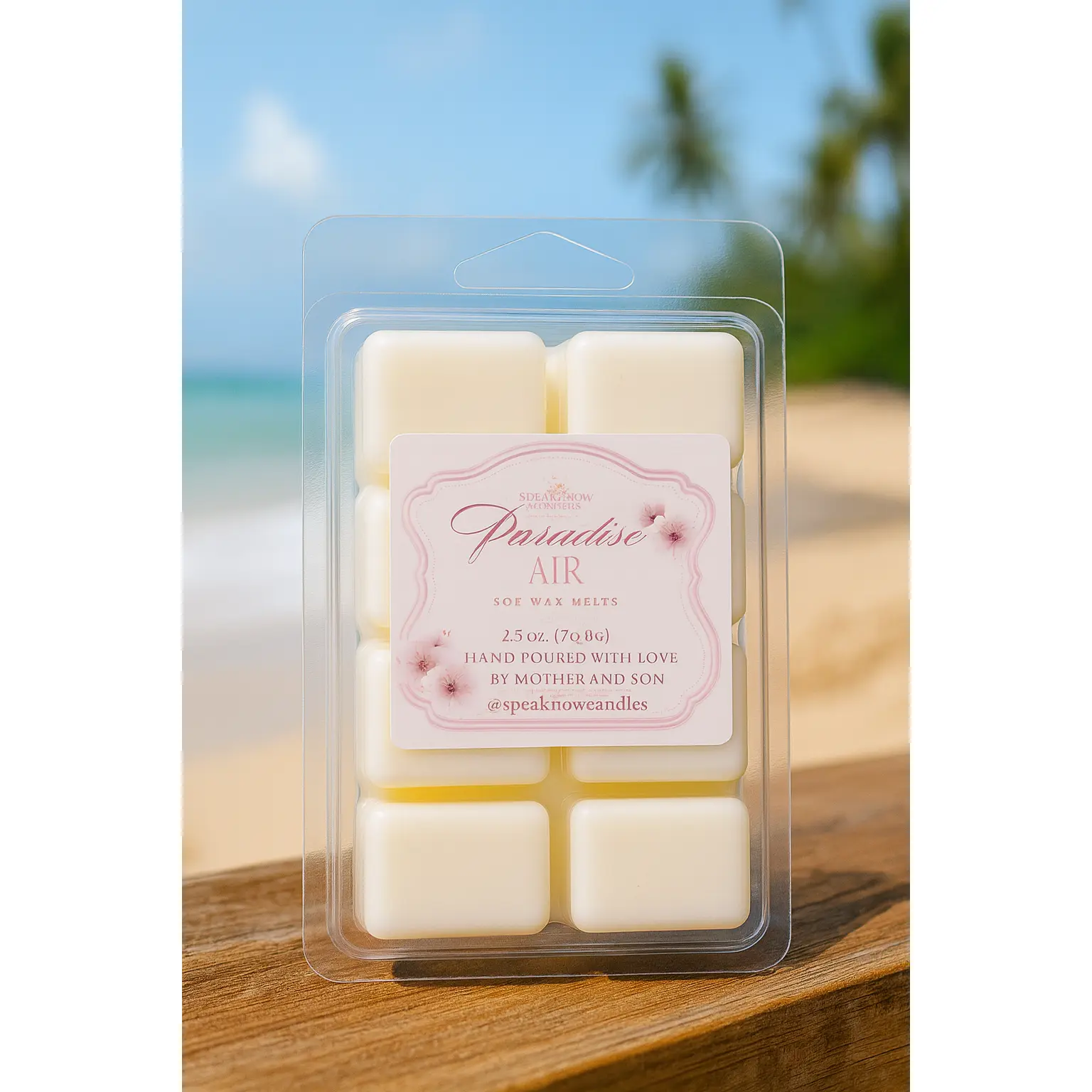 Paradise Air Wax Melts - Breezy Uplifting Scent | 2.5oz Soy Wax