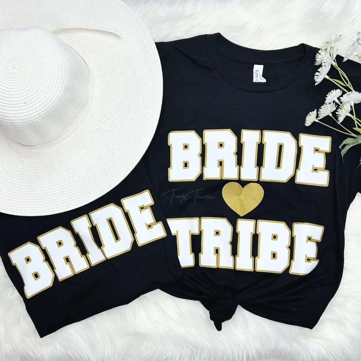 BRIDE TRIBE PUFF Screen Print Heat Transfer