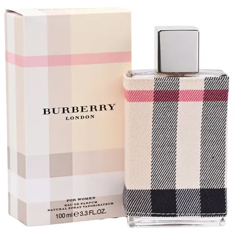 Burberry London Fabric Floral EDP for Women - Full-Size Floral Oriental Daily Wear Fragrance with Fresh Rose, Jasmine-Citrus Scent, 3.3oz/3.4oz, New In Box, Citrus Floral Scent