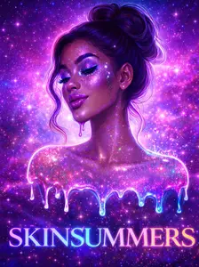 SkinSummers Glow Box Experience  | Body Polish Live Scoop | Glow Duo & VIP Set | 6 oz Soft Serve & 10 oz Dessert Bucket