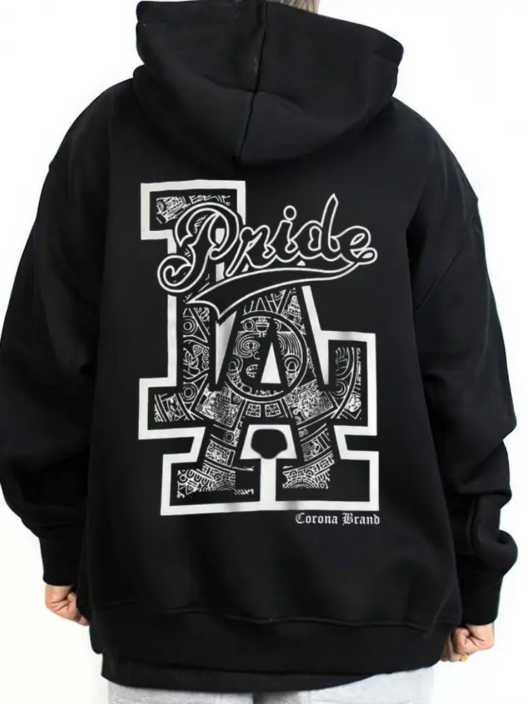 LA Pride Unisex T-Shirt Hoodie Sweatshirt Oversized Outfits Casual, Chicanos Clothing, Cholo Clothes Mexican Style, Fashion