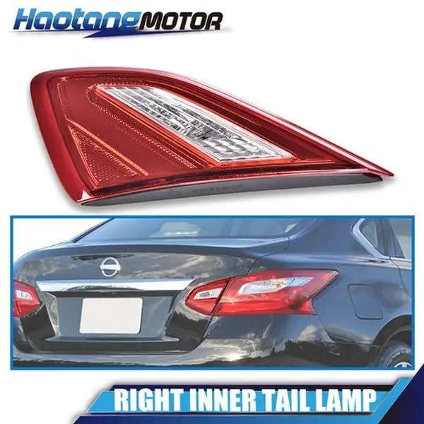 CROSSDESIGN Rear Passenger Side RH Inner Tail Light Brake Lamp Fit For 16-18 Nissan Altima
