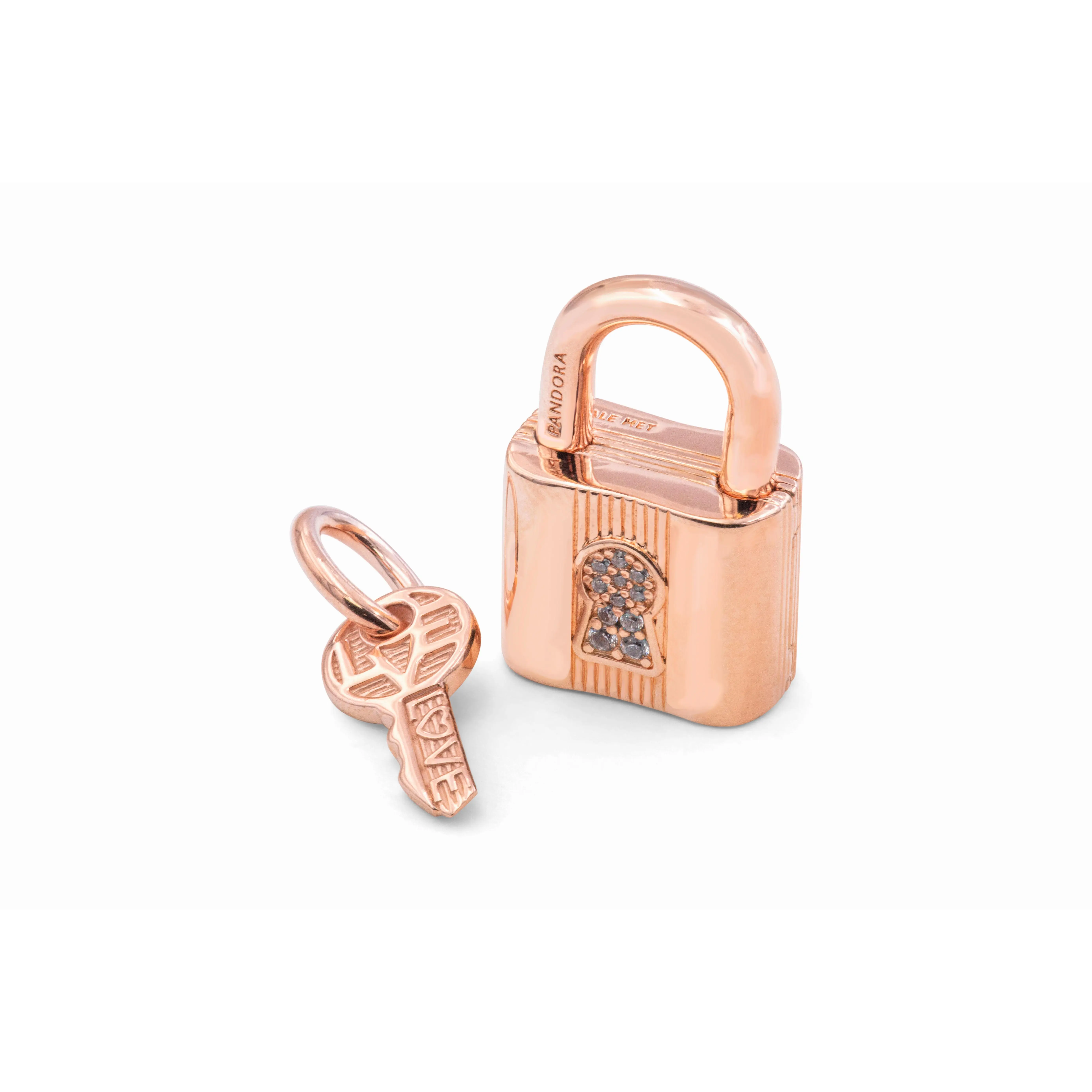 Pandora Padlock & Key Dangle Charm 780088C01