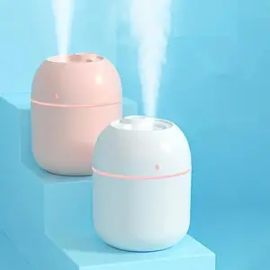 220ml Compact USB Aroma Humidifier & Essential Oil Diffuser – Portable, No-Battery Required, Effective Atomizing Mist