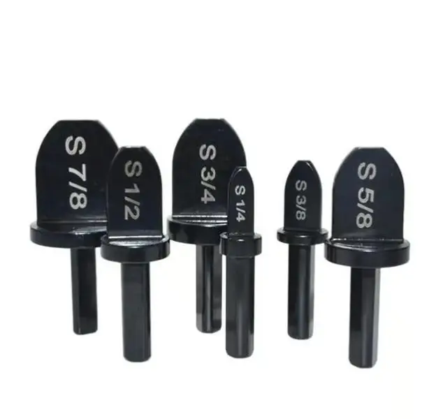 Swaging Tool Drill Bit Set, 2025 New HVAC Repairing Set Air Conditioner Copper Pipe Reamer, Manual Pipe Swage Tool Drill Bit Soft Copper tubing 1/4''，