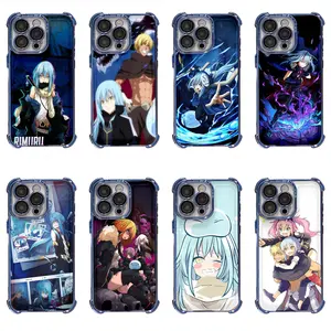 Anime That Time I Got Reincarnated as a Slime Print Patterns Rimuru Cute Fashion Phone Case for IPhone 17 16 15 14 13 12 11 Pro Max Plus Air Anti Fall Protective Drop-proof Gift Unique Design
