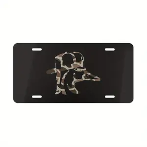 Old School "Redn**K Duck" License Plate, Vanity Plate, Gifts for Him, Truck Car Tag, Aluminum Front License Plate- 6X12- Inch Polished Metal Standard Plate, Easy to Install, Car Trim Accessories, for Decor Only, Made in USA