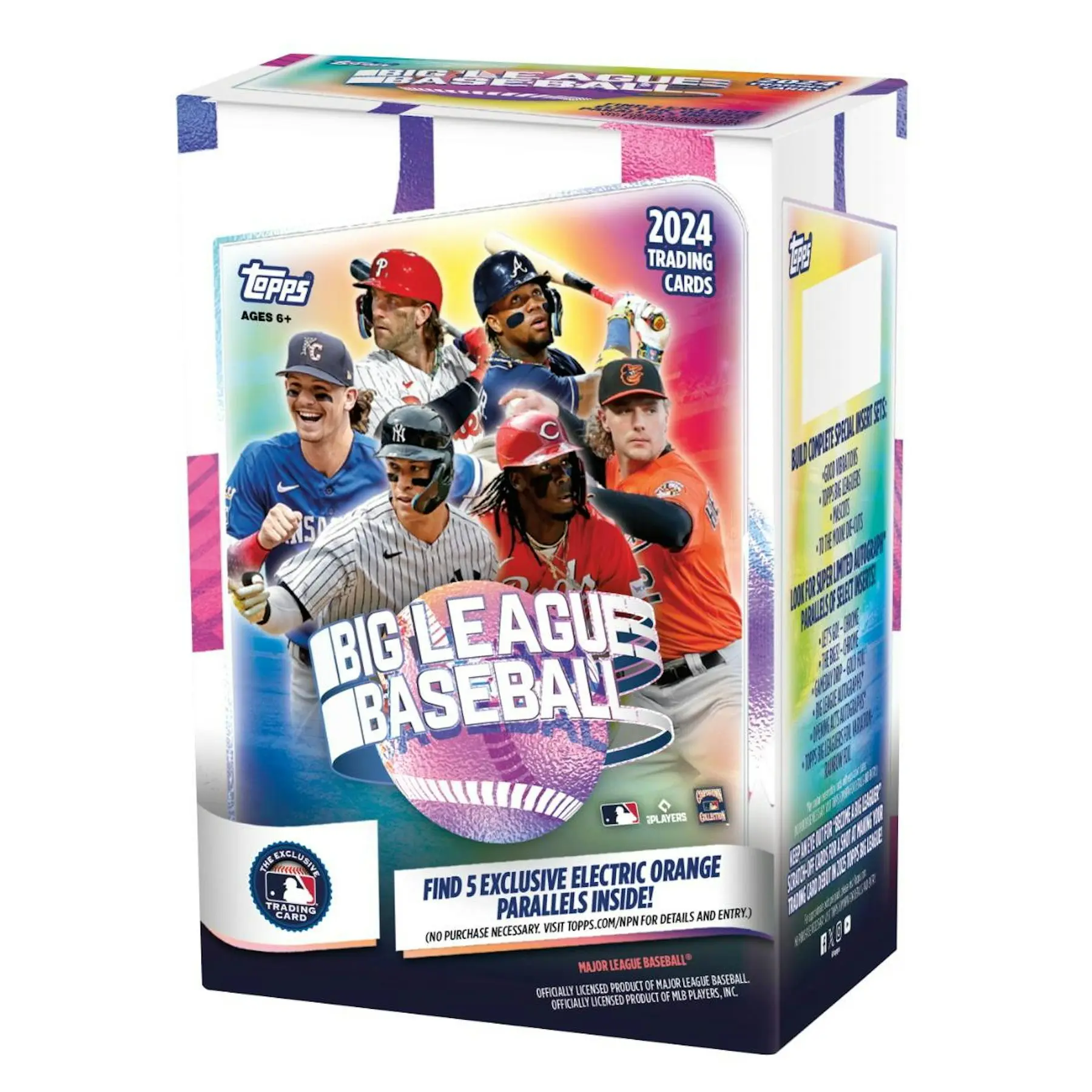 2024 Topps Big League Baseball 10-Pack Blaster Box (Electric Orange Parallels!)